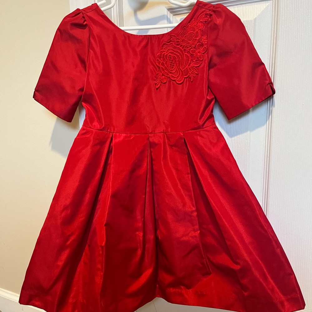 Janie and Jack red holiday dress size 4